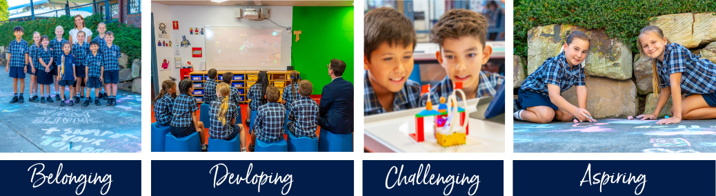 Students at Assisi College enjoying the facilities.